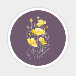 Yellow flower Magnet